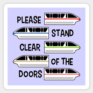 Monorails Sticker